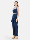 Piper Sleeveless Jumpsuit With Belt