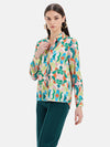 Monica Printed Full Sleeves Shirt