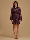 Sequin Shirt Dress