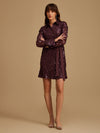 Sequin Shirt Dress