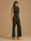 Sleeveless Key Hole Jumpsuit