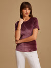 Velvet Fitted Top