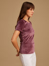 Velvet Fitted Top