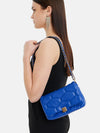 Quilted Structured Shoulder Bag