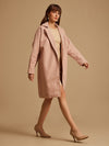 Batwing Sleeved Overcoat