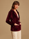 Velvet Blazer Jacket