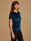 Velvet Fitted Top