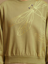 Embellished Dragonfly Sweatshirt