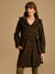 Overcoat With Fur Collar And Buttons