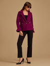 Jacket With Peplum Sleeves