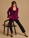 Jacket With Peplum Sleeves