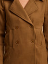 Short Double Breasted Overcoat