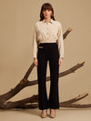 Aspen Elasticated Cropped Shirt