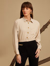 Aspen Elasticated Cropped Shirt