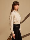 Aspen Elasticated Cropped Shirt