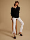 Pullover With Pearl Embellishment