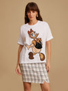 ©Disney Daffy Duck Sequined T-Shirt