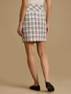 Tabby Checkered Mini Skirt