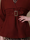 Rusty Peplum Jacket