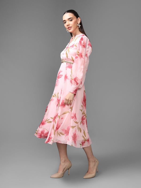 Ventura Midi Dress W Belt