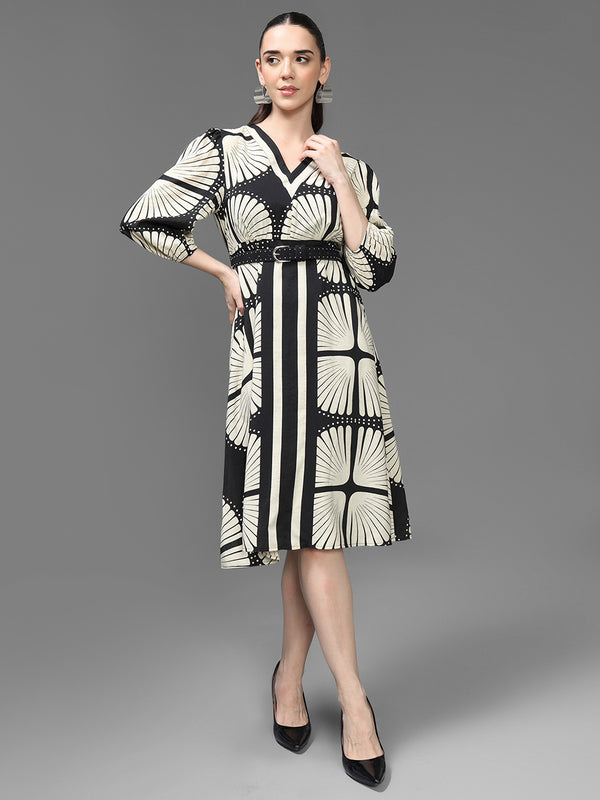 Kramer Midi Dress With Belt