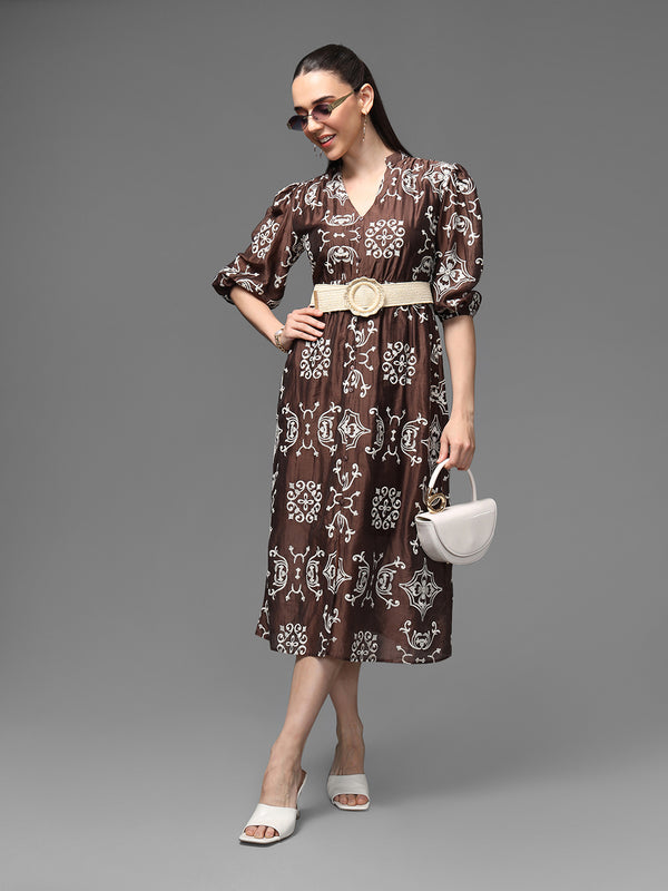 Cabo Midi Dress W Belt