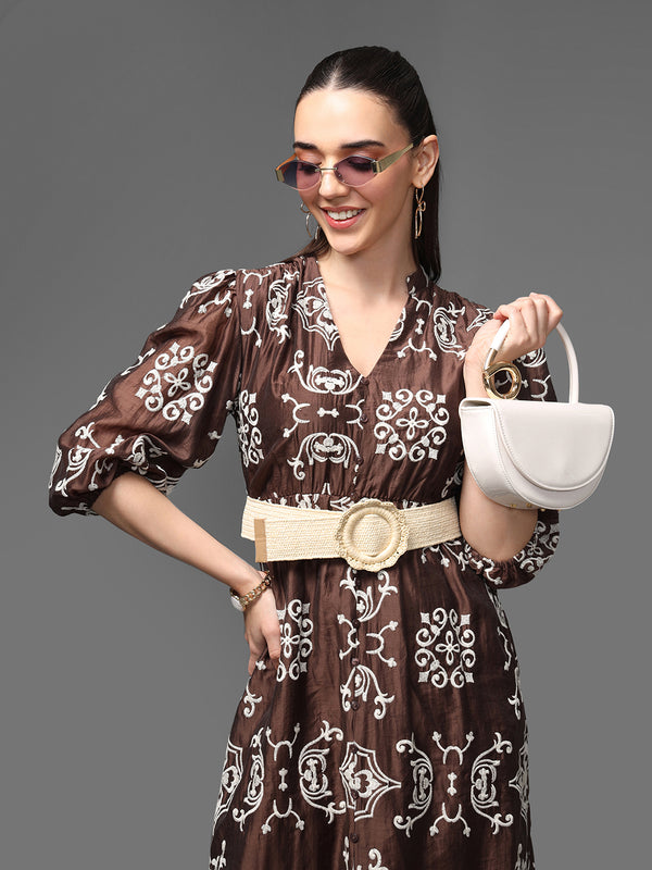 Cabo Midi Dress W Belt