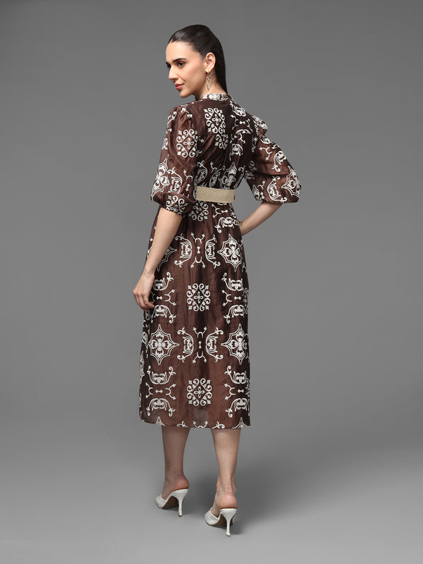 Cabo Midi Dress W Belt