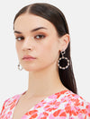 Shining Metallic Hoop Earrings