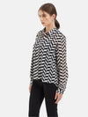 Chevron Printed Full Sleeves Shirt