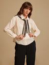 Emma Front Tie Up Shirt