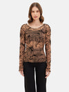 Sylvie Printed Top