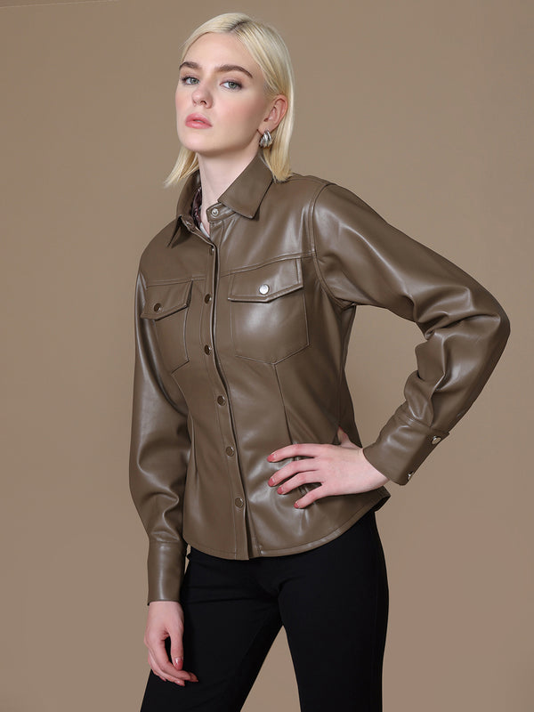Bevy Pu Jacket