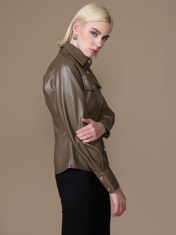 Bevy Pu Jacket