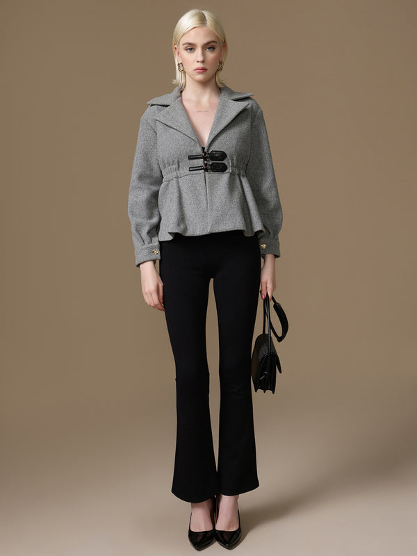 Charm Double Buckle Jacket