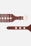 Broad Eyelet Belt