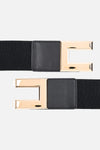 Broad Rectangle Buckle Belt