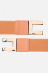 Broad Rectangle Buckle Belt