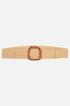 Raffia Broad Summer Belt