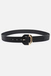 Solid Matte Contemporary Belt