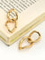 Sophisticated Double Loop Earrings