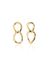 Sophisticated Double Loop Earrings