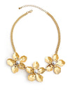 Isabella Glamorous Flower Statement Necklace