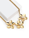 Isabella Glamorous Flower Statement Necklace