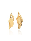 Elegance Twisted Metal Drop Earrings