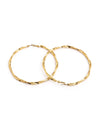 Opulent Big Twisted Hoops