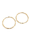 Opulent Big Twisted Hoops