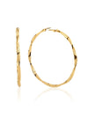 Opulent Big Twisted Hoops