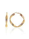 Nero Grand Abstract Hoop Earrings