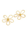 Vivienne Intricate Flower Statement Earrings